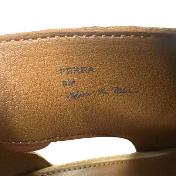 Donald Pliner Perra Block Heel Peep Toe Sandals - Size 8 - Picture 6 of 10